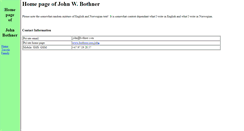 Desktop Screenshot of john.bothner.com